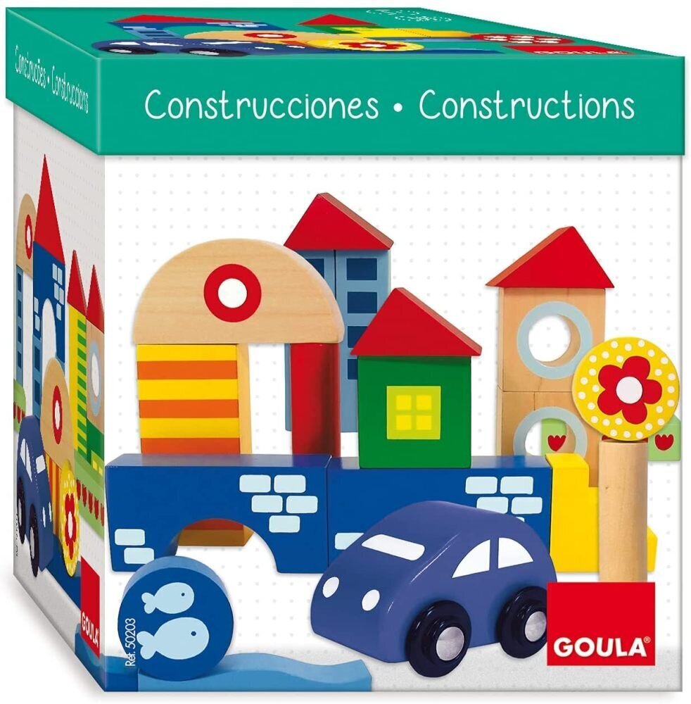 Koka bloki Goula цена и информация | Konstruktori | 220.lv