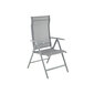 Ērts saliekams dārza krēsls, pelēks cena un informācija | Dārza krēsli | 220.lv
