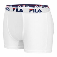 Vīriešu bokseršorti FILA FU5016 white цена и информация | Мужские трусы Nek, черные | 220.lv