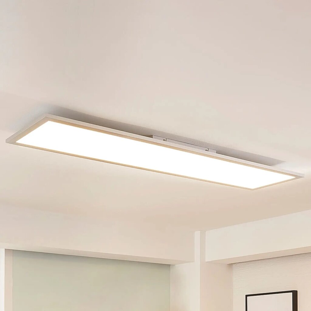 Archchio Lysander LED panelis, CCT 119cm 36W, sudrabs cena un informācija | Iebūvējamās lampas, LED paneļi | 220.lv