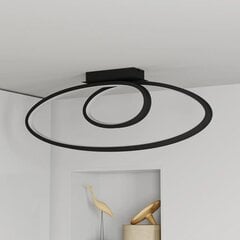 Lucande Bronwyn LED griestu lampa, 98 cm цена и информация | Потолочные светильники | 220.lv