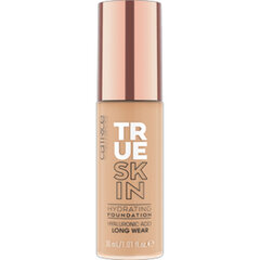 Grima pamats Catrice True Skin Hydrating Foundation 039-Warm Olive, 30 ml cena un informācija | Grima bāzes, tonālie krēmi, pūderi | 220.lv