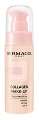 База под макияж Dermacol Collagen Make-up Nude 3.0, 20 мл цена и информация | Пудры, базы под макияж | 220.lv