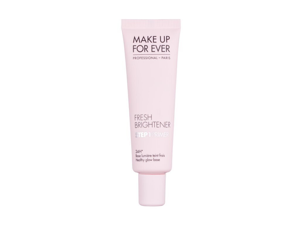 Make Up For Ever Step 1 Primer Fresh Brightener Base 24H - Grima bāze, 30 ml cena un informācija | Grima bāzes, tonālie krēmi, pūderi | 220.lv