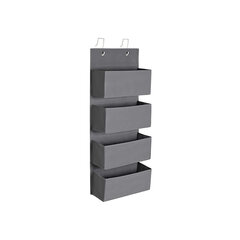 Подвесной ящик для хранения на уровне 4, серый цвет цена и информация | Ящики для вещей | 220.lv