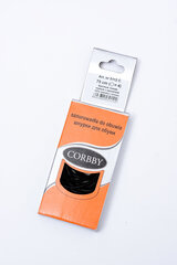Corbby Black vaksētas kurpju auklas cena un informācija | Līdzekļi apģērbu un apavu kopšanai | 220.lv