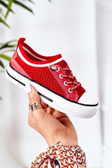 Sporta apavi bērniem Airy Sneakers Red Kids Club 15709-69 cena un informācija | Sporta apavi bērniem | 220.lv