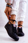 Sieviešu kedas Cross Jeans JJ2R4054C, melnas цена и информация | Sporta apavi sievietēm | 220.lv