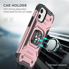 Чехол Wozinsky Ring Armor для iPhone 14 Plus, розовый цена и информация | Чехлы для телефонов | 220.lv