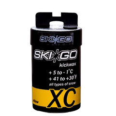 Saķeres smēre SKIGO XC Kickwax Yellow цена и информация | Средства ухода за лыжами | 220.lv