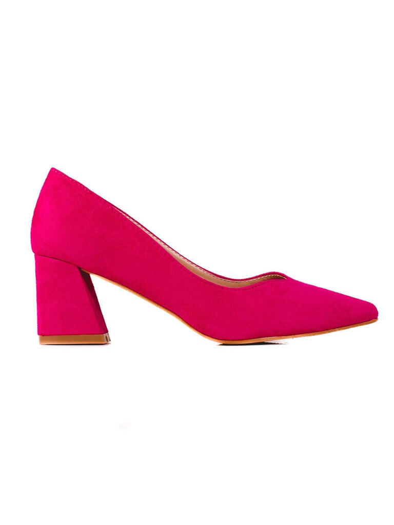 Sieviešu Shelovet rozā kurpes uz papēža cena un informācija | Sieviešu kurpes | 220.lv