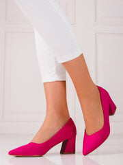 Sieviešu Shelovet rozā kurpes uz papēža cena un informācija | Sieviešu kurpes | 220.lv
