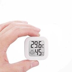 Digitālais LCD MINI termometrs Hygrometrs цена и информация | Метеорологические станции, термометры | 220.lv