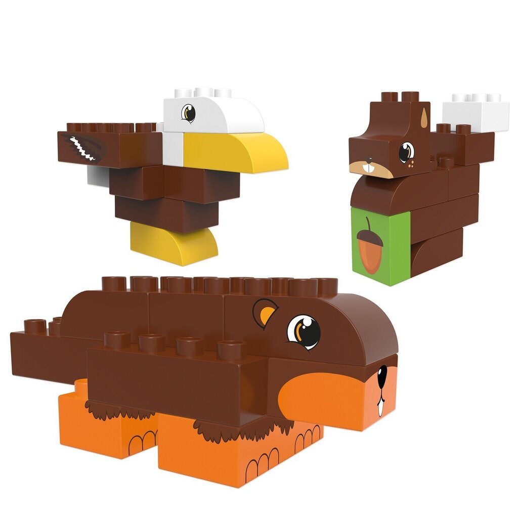 BiOBUDDi Wildlife Meža konstruktors, saderīgs ar Lego Duplo cena un informācija | Konstruktori | 220.lv