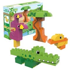 BiOBUDDi Wildlife Lagūnas konstruktors saderīgs ar Lego Duplo цена и информация | Kонструкторы | 220.lv