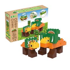 BiOBUDDi Dinosaur Triceratops kluči saderīgi ar Lego Duplo cena un informācija | Konstruktori | 220.lv