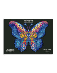 Деревянный пазл «Бабочка» от Aniwood цена и информация | Пазлы | 220.lv