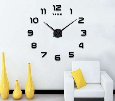DIY sienas pulkstenis ar 3D efektu cena un informācija | Pulksteņi | 220.lv