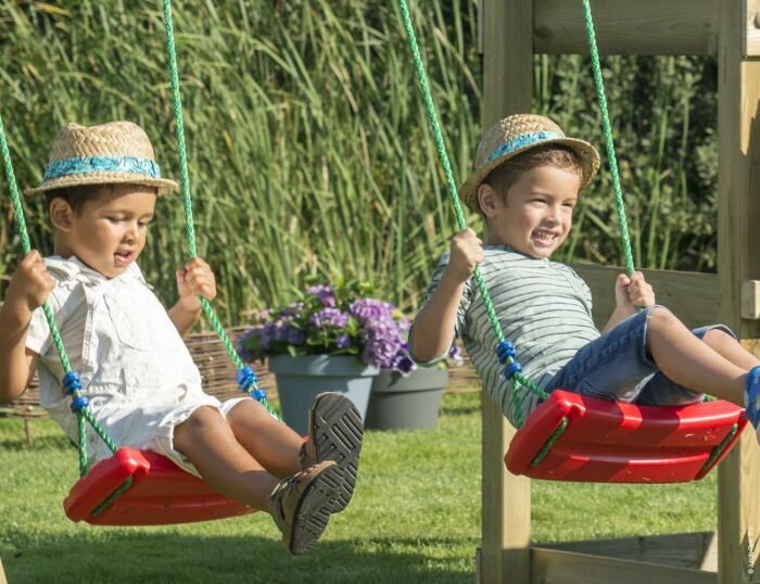 Bērnu rotaļu laukums Jungle Gym Voyager 2-Swing цена и информация | Bērnu rotaļu laukumi, mājiņas | 220.lv