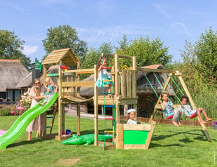 Bērnu rotaļu laukums Jungle Gym Voyager 2-Swing cena un informācija | Bērnu rotaļu laukumi, mājiņas | 220.lv