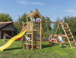 Bērnu rotaļu laukums Jungle Gym Teepee 2-Climb cena un informācija | Bērnu rotaļu laukumi, mājiņas | 220.lv