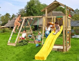 Детская площадка Jungle Gym Chalet 2-Climb цена и информация | Детские игровые домики | 220.lv