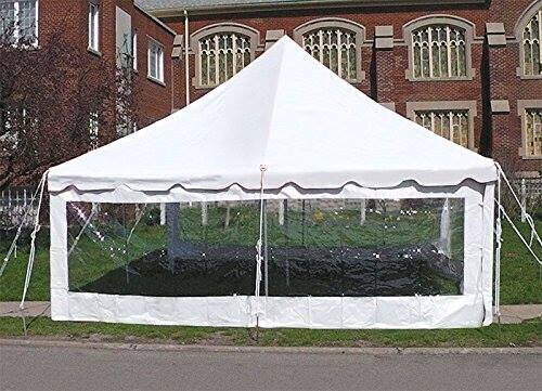 PVC tents caurspīdīgs 0,65mm (650 mkr) cena un informācija | Siltumnīcas | 220.lv