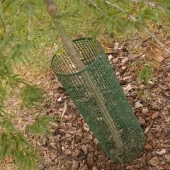 Пластиковая сетка Quadra 10, зеленый, 1 x 10 м цена и информация | Садовые инструменты | 220.lv