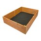 Koka kaste 4IQ, 115 x 85 x 26 cm, brūna цена и информация | Siltumnīcas | 220.lv