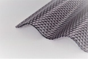 Профилированный лист поликарбоната DIAMOND SINUS 2.8 мм, 1.045x2 м, серый цена и информация | Теплицы | 220.lv