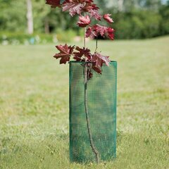 Защитная сетка QUADRA 10, пластиковая зеленая, 0,5 x 5 м цена и информация | Садовые инструменты | 220.lv