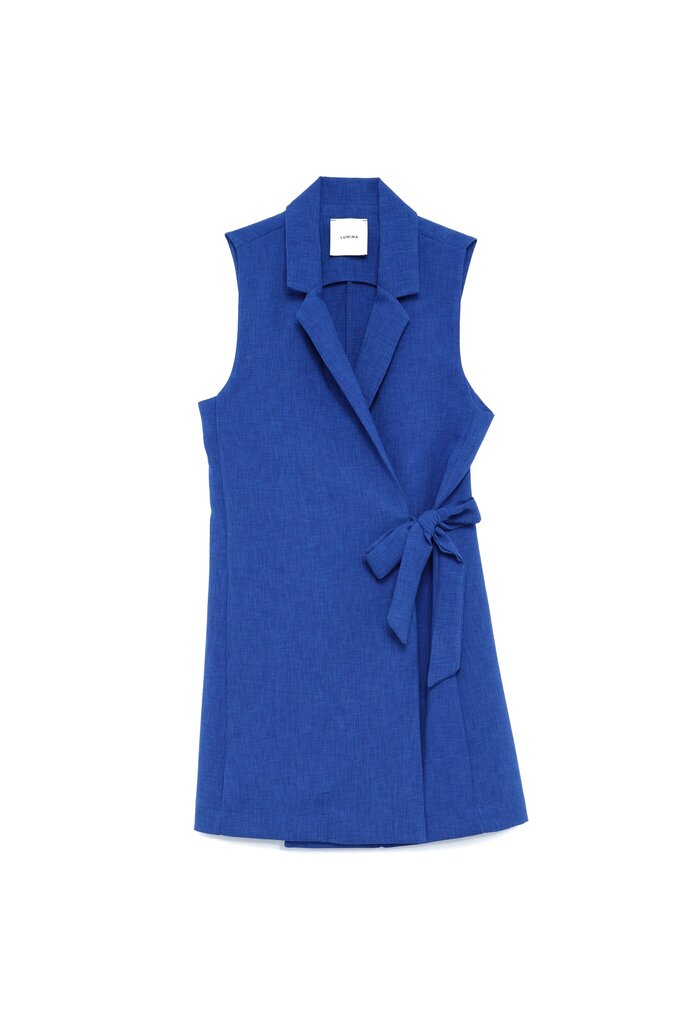 Itāļu veste sievietēm Lumina, zila cena un informācija | Blūzes, sieviešu krekli | 220.lv