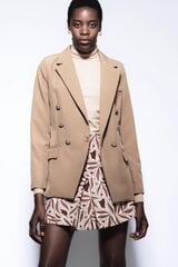 Итальянский женский Пиджак Lumina, коричневый цена и информация | Женские пиджаки | 220.lv