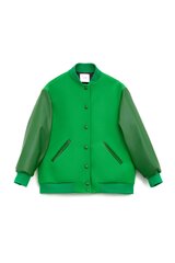 Itāļu jaka sievietēm Lumina, zaļa цена и информация | Женские куртки | 220.lv