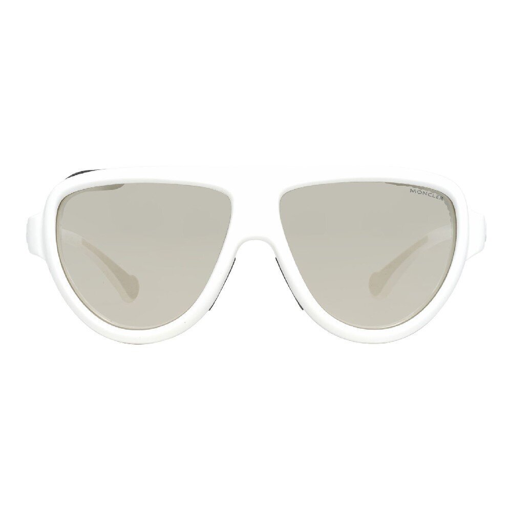 Unisex saulesbrilles Moncler ML0089-21C, baltas (ø 57mm) cena un informācija | Saulesbrilles sievietēm | 220.lv