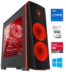 Gamer i7-4770 16GB 1TB SSD RX6600 Windows 10 Professional Stacionārais dators cena un informācija | Stacionārie datori | 220.lv