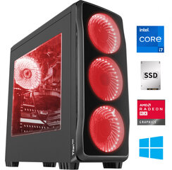 Gamer i7-4770 16GB 1TB SSD RX6700 XT Windows 10 Professional Stacionārais dators cena un informācija | Stacionārie datori | 220.lv