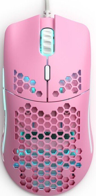 Datorpele Glorious PC Gaming Race Model O- Pink cena un informācija | Peles | 220.lv