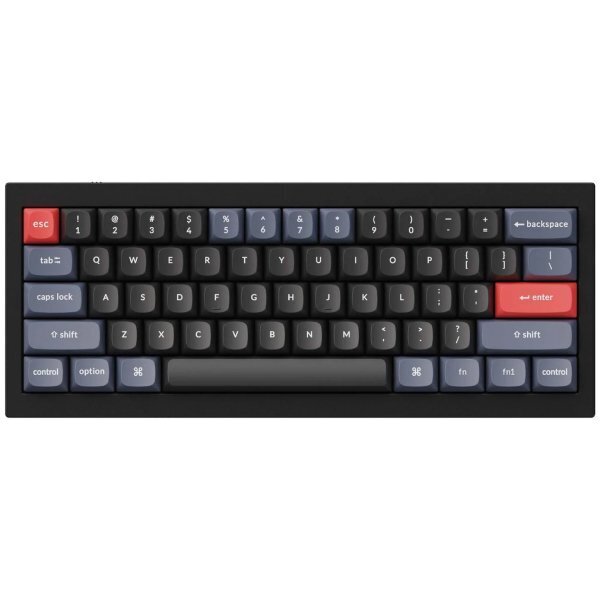 Keychron Q4, Gateron G Pro Browm Switch, Black, US cena un informācija | Klaviatūras | 220.lv