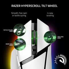 Razer Basilisk V3 Pro White цена и информация | Мыши | 220.lv