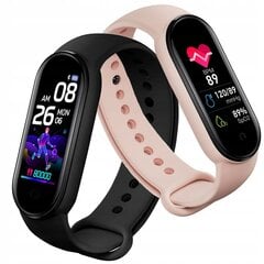 Умный браслет водонепроницаемый SMARTBAND одометр, сон, пульсометр M6 цена и информация | Фитнес-браслеты | 220.lv