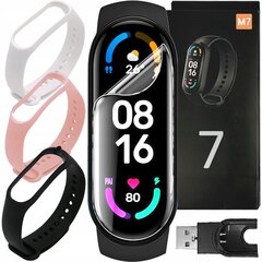 Умный браслет SMARTBAND водонепроницаемый пульсометр, одометр с 3 ремешками цена и информация | Фитнес-браслеты | 220.lv