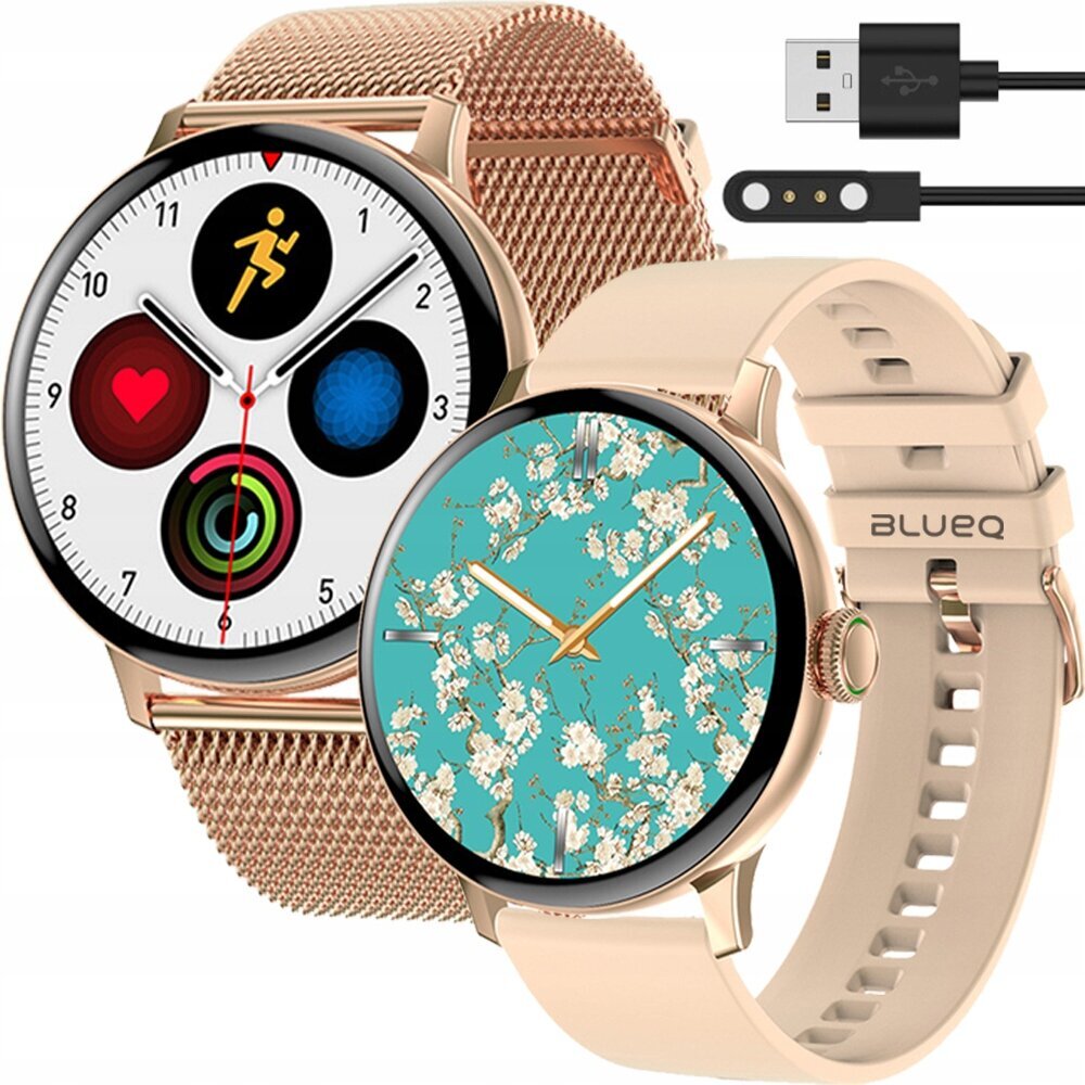 BlueQ DT2 Gold cena un informācija | Viedpulksteņi (smartwatch) | 220.lv