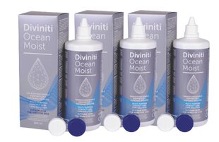 Diviniti Ocean Moist 380мл x3 цена и информация | Растворы для контактных линз | 220.lv