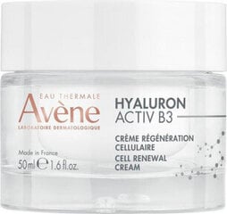 Atjaunojošs sejas krēms Avene Hyaluron Activ B3 Cell Regenerating Cream, 50ml cena un informācija | Avene Smaržas, kosmētika | 220.lv