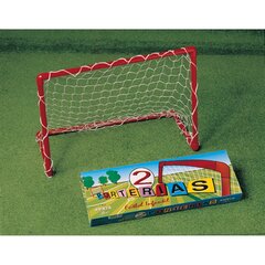 Bērnu futbola vārti 60 x 45 x 30 cm. Komplektā 2 vārti cena un informācija | Futbola vārti un tīkls | 220.lv