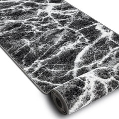 Paklājs - celiņš BCF MORAD Marmur Marmors antracīts / melns 70 cm cena un informācija | Paklāji | 220.lv