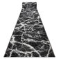 Paklājs - celiņš BCF MORAD Marmur Marmors antracīts / melns 90 cm цена и информация | Paklāji | 220.lv
