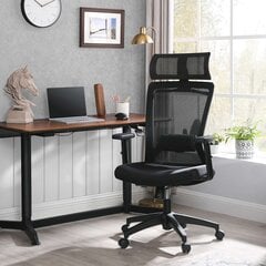 Biroja krēsls OBN057B02, melns cena un informācija | Biroja krēsli | 220.lv