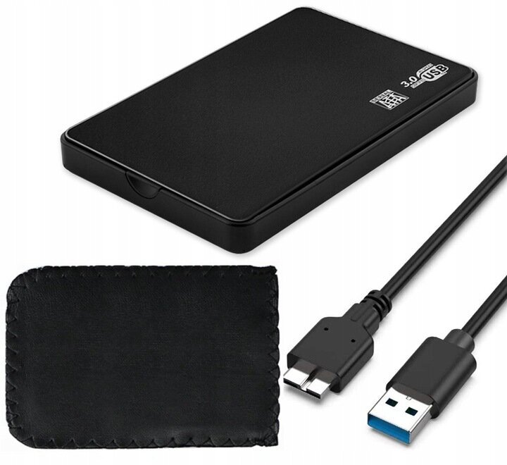 Diska korpuss 2.5 USB 3.0 SSD HDD cena un informācija | Cieto disku somas un apvalki | 220.lv